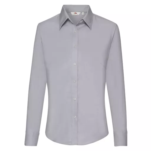 Ladies' Long Sleeve Oxford Shirt