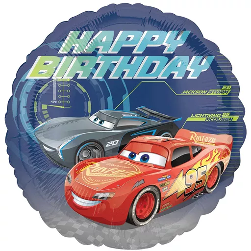 Cars 3 Foil Balloon