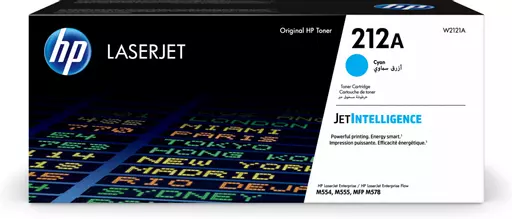 HP W2121A/212A Toner cartridge cyan, 4.5K pages ISO/IEC 19752 for HP CLJ M 554