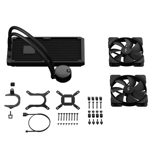 Fractal Design Lumen S28 v2 Processor All-in-one liquid cooler 14 cm Black 1 pc(s)