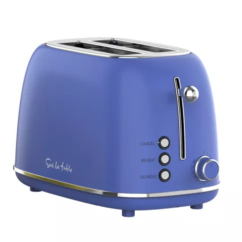 ColourMeHappy 2 Slice Toaster