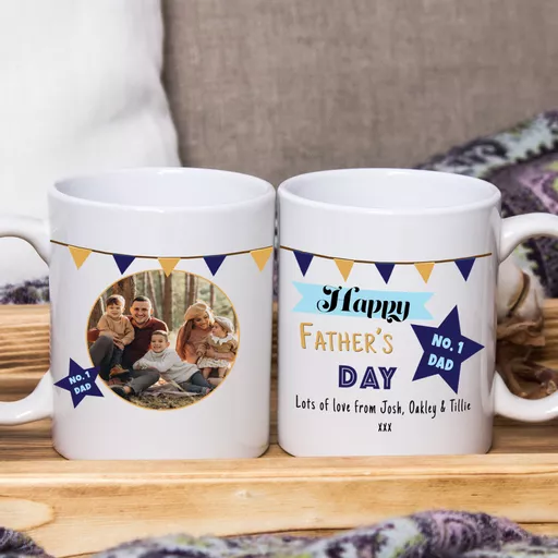 Personalised Father's Day Photo Mug