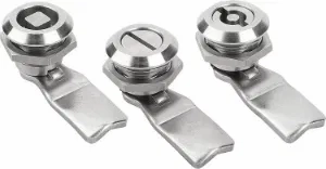 K1106 - Quarter Turn Locks In Stainless Steel