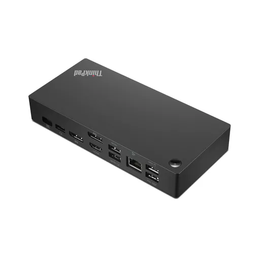 Lenovo 40AY0090IT laptop dock/port replicator Wired USB 3.2 Gen 1 (3.1 Gen 1) Type-C Black