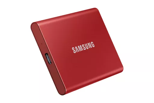 Samsung Portable SSD T7 500 GB Red