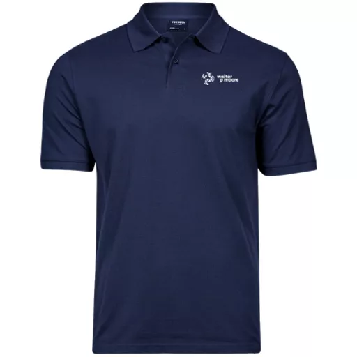 WalterPMoore_TeeJaysHeavyCottonPiquéPolo ShirtT1400_Navy_Front.png