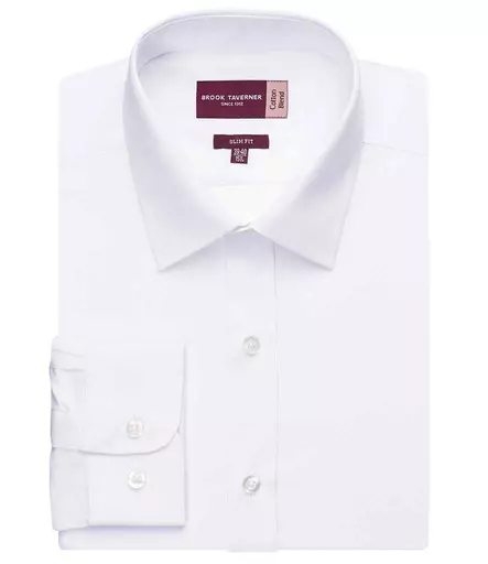 Brook Taverner Pisa Long Sleeve Slim Fit Shirt