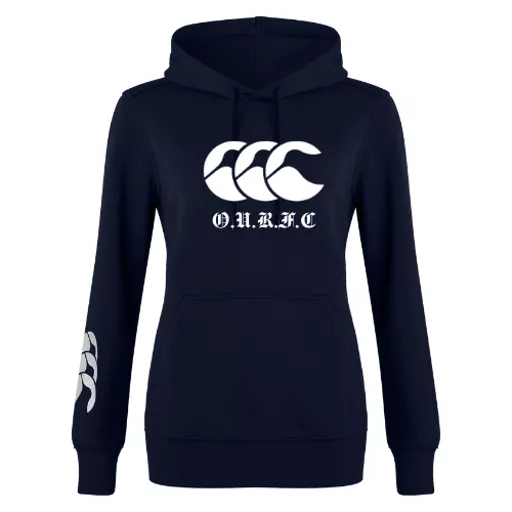 OURFCAlumni_WomensClubHoodie_CCCWhite_Navy_Front.png