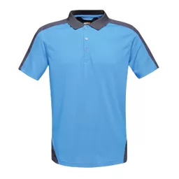 Contrast Quick Wicking Polo Shirt