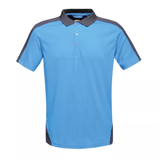 Contrast Quick Wicking Polo Shirt