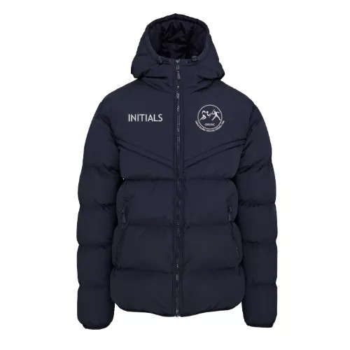 Oxford Brookes University Athletics Club Chevron Puffer Jacket