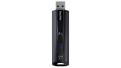 SanDisk Extreme Pro USB flash drive 128 GB USB Type-A 3.2 Gen 1 (3.1 Gen 1) Black