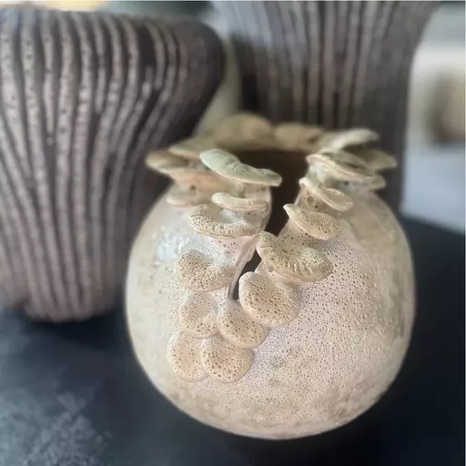 Out of  Stock - Vase, Ida, Taupe