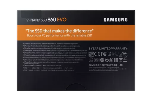 Samsung 860 EVO 2.5" 250 GB Serial ATA III MLC