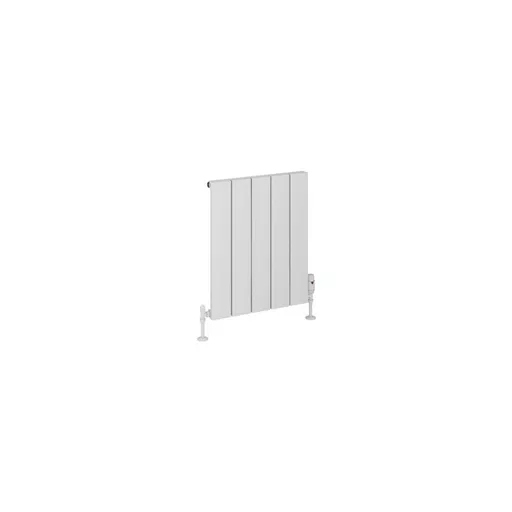 Rosano 600 x 470 Aluminium Radiator Matt White