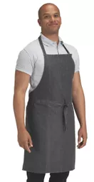 Cross Dyed Denim Bib Apron