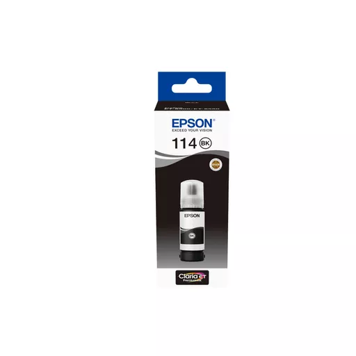 Epson C13T07A140/114 Ink bottle black pigmented, 6.7K pages 2300 Photos 70ml for Epson ET-8500