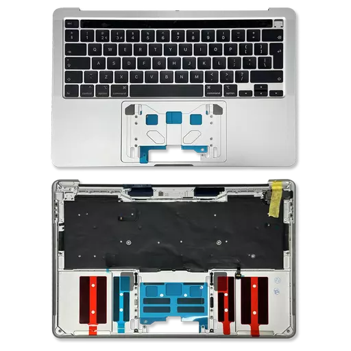 Top Case / Palm Rest Assembly (RECLAIMED) (Silver) - For Macbook Pro 13" (A2251) (2020)