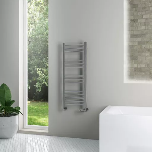 Wendover Straight Stainless Steel Multirail 1000 x 400 Brushed