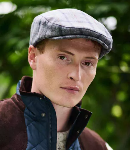 Regatta Acre Tweed-Effect Flat Cap