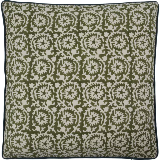 Cushion, HDFlow, Dark green;Off-white