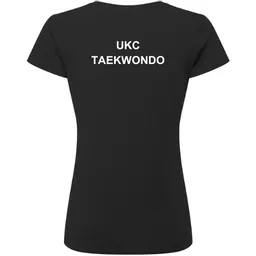 UniversityOfKent_Taekwondo_LadiesT-Shirt_Black_Back.png