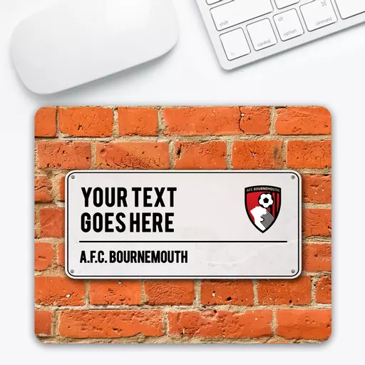AFC Bournemouth Street Sign Mouse Mat