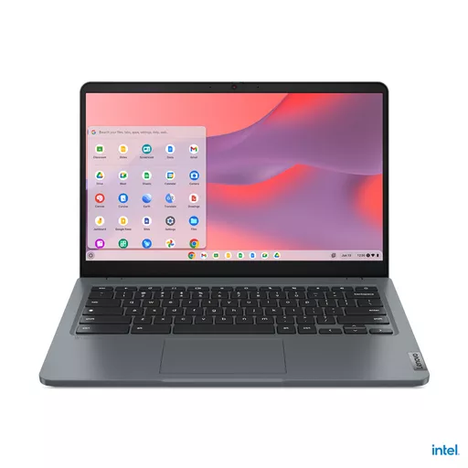 Lenovo 14e Intel® N N200 Chromebook 35.6 cm (14") Full HD 8 GB LPDDR5-SDRAM 128 GB eMMC Wi-Fi 6E (802.11ax) ChromeOS Grey