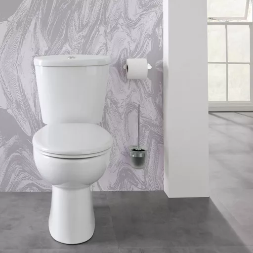 Salerno Toilet Brush Holder - Chrome