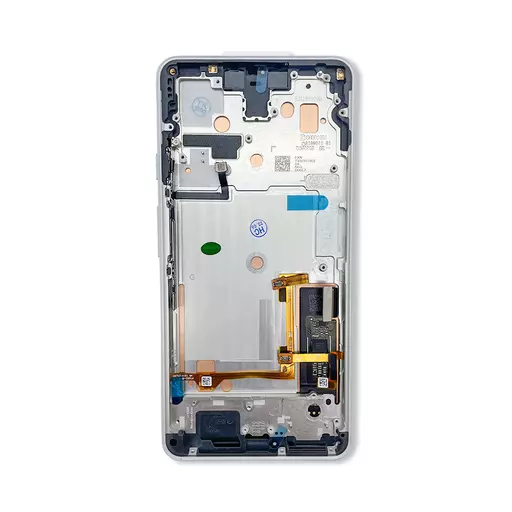 OLED Screen Assembly (REFRESH+) (Clearly White) (w/ Frame) - Google Pixel 3 XL