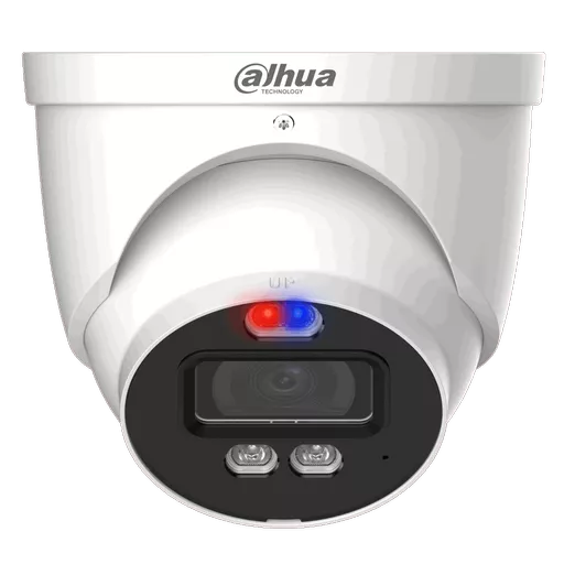 DAHUA HDCVI Turret Dome Camera Active Deterrence 16:9 12V DC