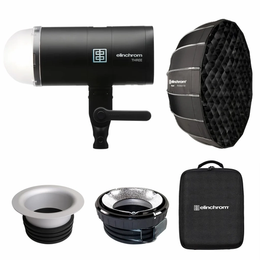Elinchrom THREE Portrait Off-Camera Flash Kit