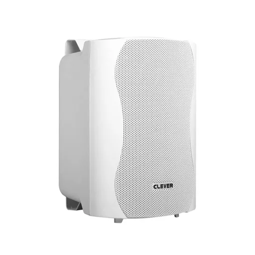 Clever Acoustics WPS25T White Weatherproof Spkrs (Pair)