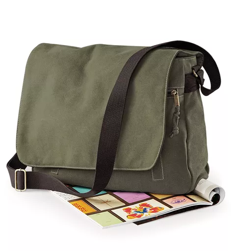 Vintage Canvas Despatch Bag