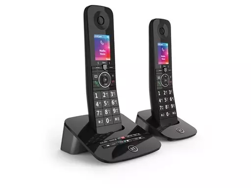 British Telecom D93TWS00 DECT telephone Caller ID Black