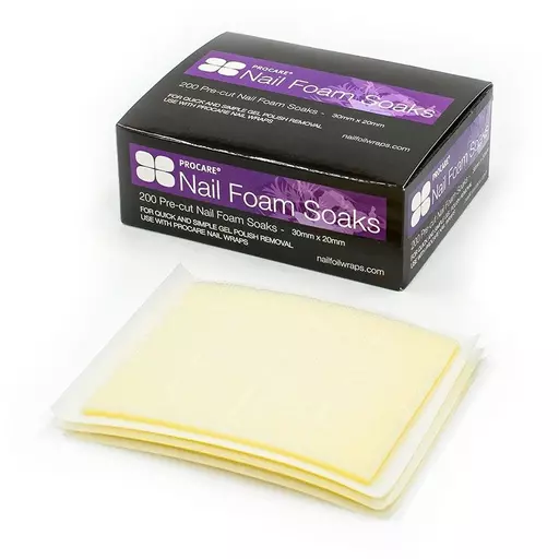 Procare Nail Foam Soaks x 200