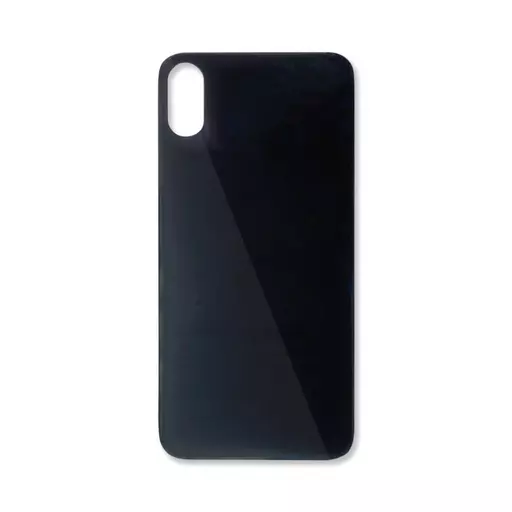 Back Glass (Big Hole) (No Logo) (Space Grey) (CERTIFIED) - For iPhone X