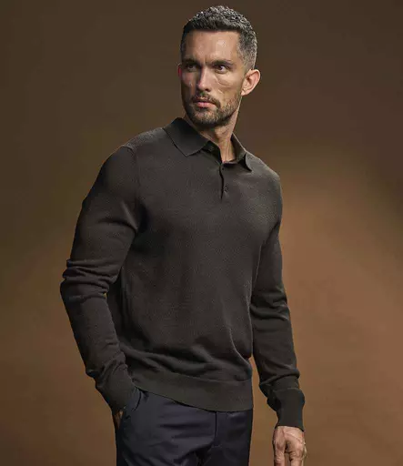 Tee Jays Knitted Polo Shirt