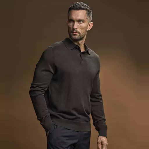 Tee Jays Knitted Polo Shirt