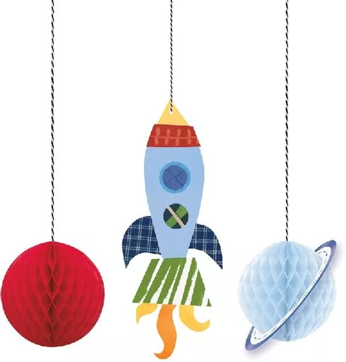 Outer Space Hanging Decorations