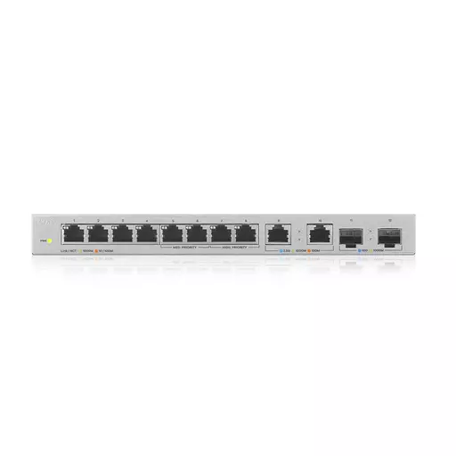 Zyxel XGS1010-12-ZZ0101F network switch Unmanaged Gigabit Ethernet (10/100/1000) Grey