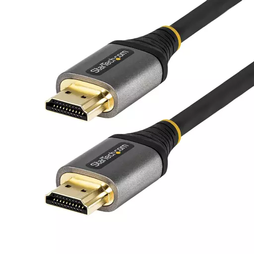 StarTech.com 13ft (4m) Premium Certified HDMI 2.0 Cable - High-Speed Ultra HD 4K 60Hz HDMI Cable with Ethernet - HDR10, ARC - UHD HDMI Video Cord - For UHD Monitors, TVs, Displays - M/M