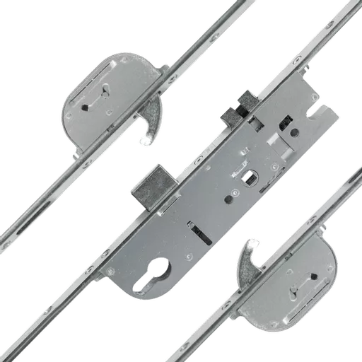 MACO Lever Operated Latch & Deadbolt Single Spindle - 2 Hook