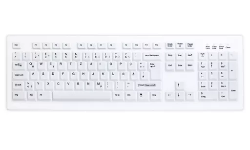 Active Key AK-C8100 keyboard Office RF Wireless German White