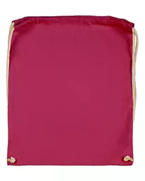 Cotton Drawstring Backpack