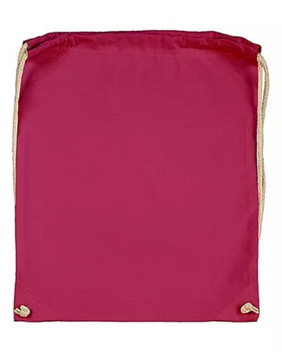 Cotton Drawstring Backpack