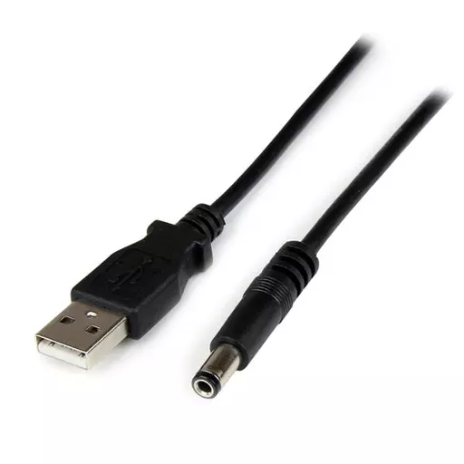 StarTech.com USB to 5.5mm power cable - Type N barrel - 2m