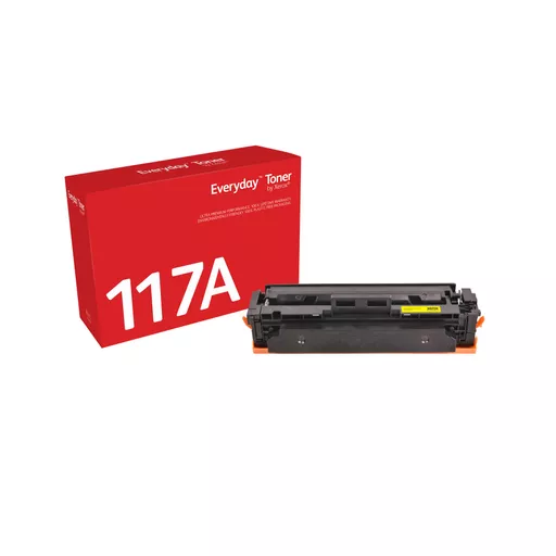 Xerox 006R04593 Toner-kit yellow, 700 pages (replaces HP 117A/W2072A) for HP Color Laser 150