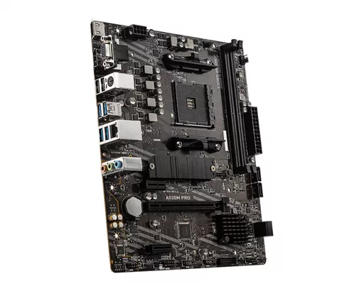 MSI A520M PRO motherboard AMD A520 Socket AM4 micro ATX