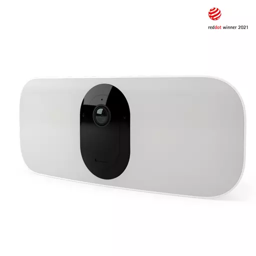 Arlo Pro 3 Floodlight Outdoor Security Camera, white